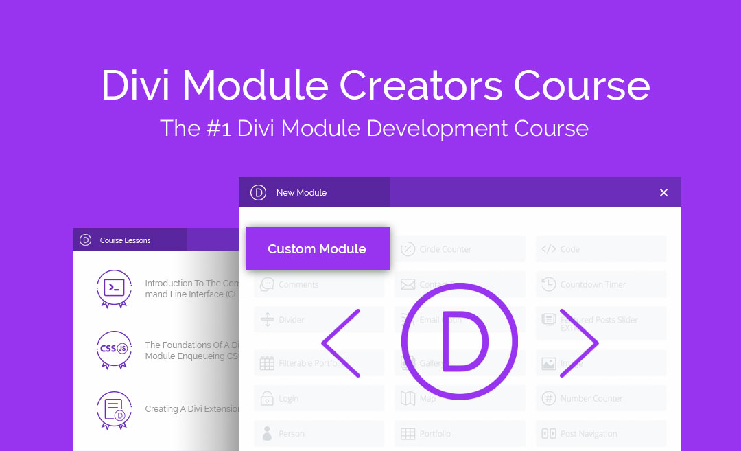 Divi Module Creators Course